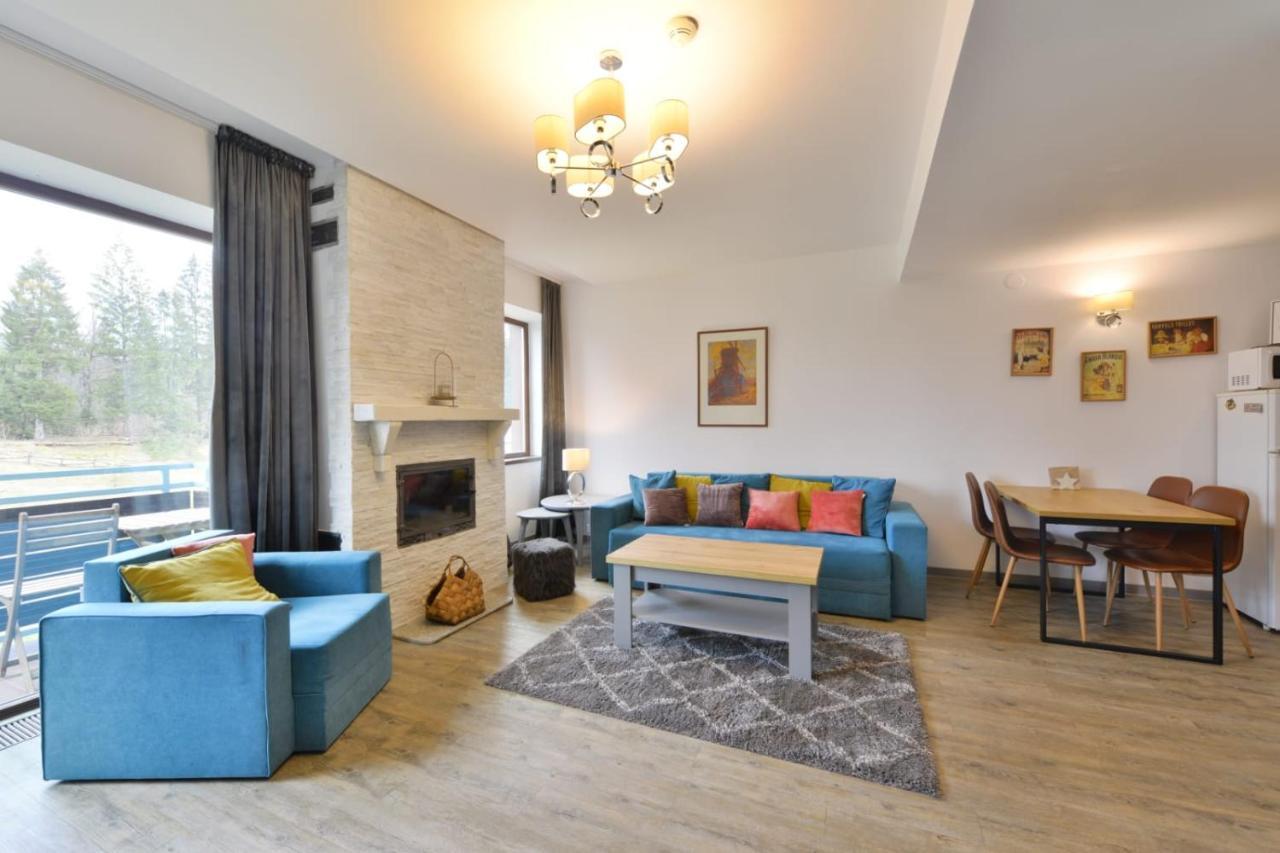 Luxury Mountain Apartment Пояна-Брашов Экстерьер фото